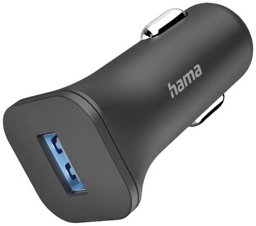 Hama Car Charger 6W USB-Ladegerät 6W KFZ, LKW Ausgangsstrom (max.) 1200mA Anzahl Ausgänge: 1 x USB-A von Hama