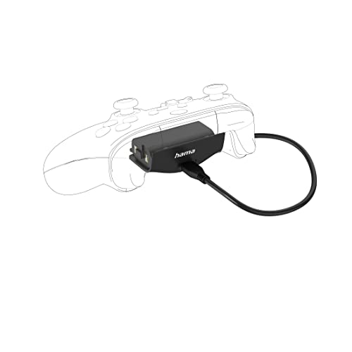 Hama Controller Ladeset für Xbox Series X, Xbox Series S + wiederaufladbarer Akku (Play and Charge Kit: Spielen und gleichzeitig Controller Laden, extra langes Ladekabel 2,5 m, Controller-Ladegerät) Hama Controller Ladeset für Xbox Series X, Xbox Series S + wiederaufladbarer Akku (Play and Charge Kit: Spielen und gleichzeitig Controller Laden, extra langes Ladekabel 2,5 m, Controller-Ladegerät) von Hama