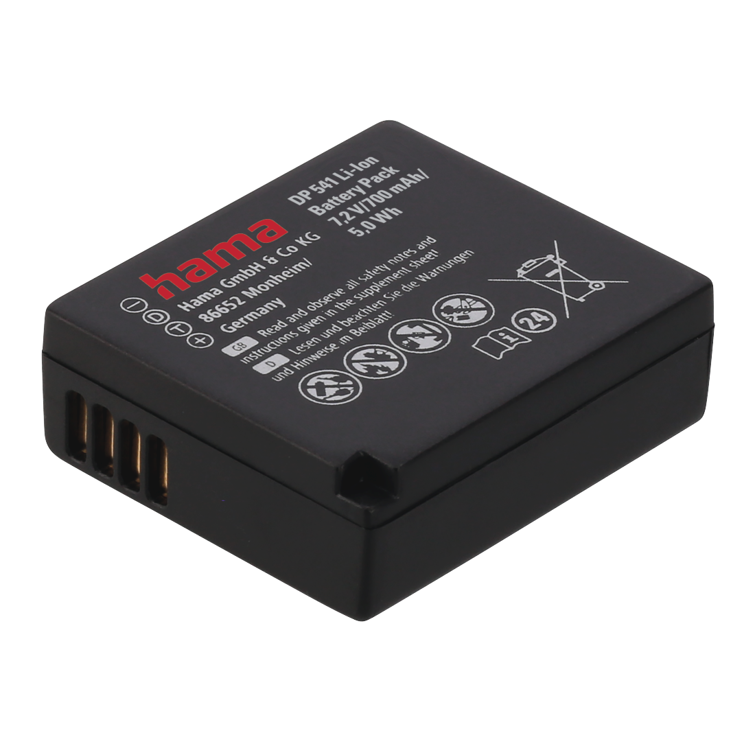 Hama DP 541 Lithium-Ion (Li-Ion) 700 mAh (00077541) von Hama