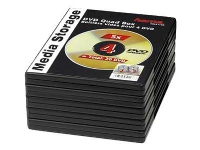 Hama DVD Quad Box, Black, Package of 5 pieces, 4 Disks, Schwarz Hama DVD Quad Box, Black, Package of 5 pieces, 4 Disks, Schwarz von Hama