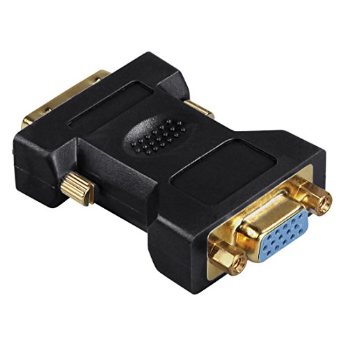 Hama DVI - VGA -Adapter, DVI-Stecker - VGA-Kupplung, vergoldet, geschirmt von Hama