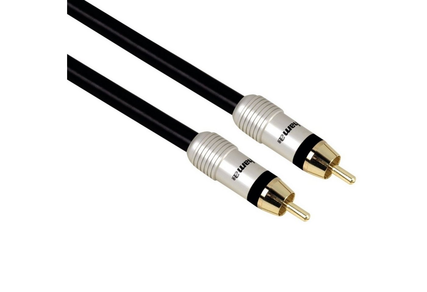 Hama Digital Cinch-Kabel 1:1 Koaxial Audio RCA Audio-Kabel, Cinch, (150 cm), Audio-Kabel mit RCA- Chinch-Anschluss, für Verstärker Subwoofer etc von Hama