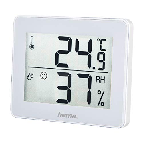 Hama Thermo-/Hygrometer TH-130, Weiß von Hama