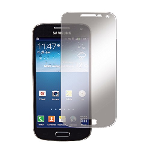 Hama Displayschutzfolie (für Samsung Galaxy S4 mini, S4 mini Value Edition, S4 mini Plus einfache Anbringung, Ultra-HD Qualität, passgenauer Präzisions-Laser-Cut inkl. antistatischem Mikrofasertuch) von Hama