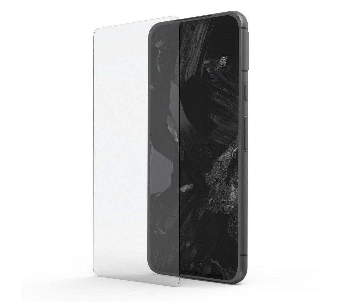 Hama Displayschutzglas Displayschutz f. Google Pixel 8a (Panzerglas, ultraklar, Montagehilfe) für Google Pixel 8a von Hama