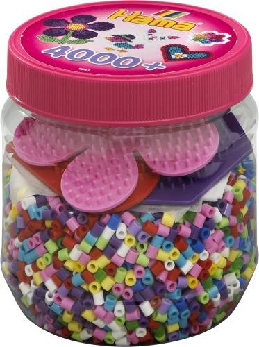 Hama Dose Bunt+farbige Platten 4000Stück 2051 Hama Dose Bunt+farbige Platten 4000Stück 2051 von Hama