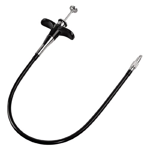 Hama Drahtauslöser mit Feststellfunktion für mechanische Kameras, Länge 40 cm, Professional, Schwarz Hama Drahtauslöser mit Feststellfunktion für mechanische Kameras, Länge 40 cm, Professional, Schwarz von Hama