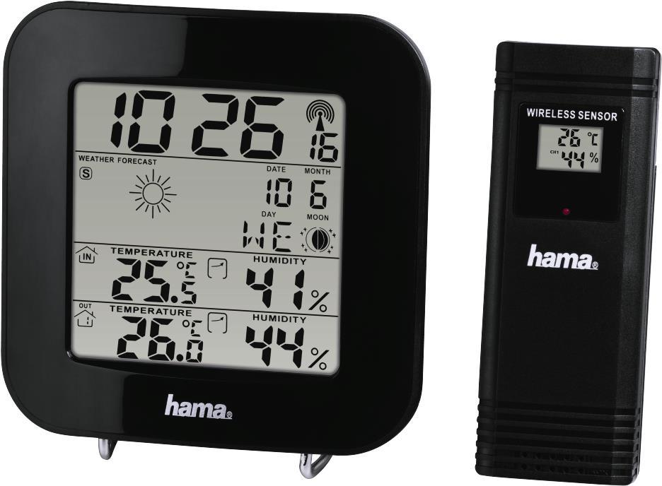 Hama EWS-200 Schwarz Batterie/Akku (00186310) von Hama