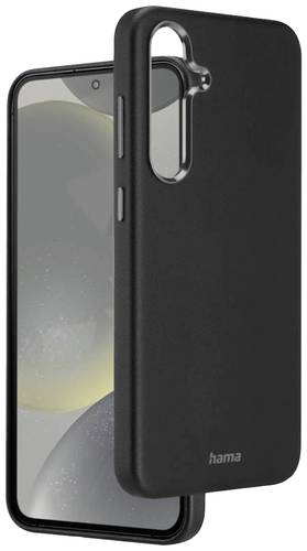 Hama Eco Premium Backcover Samsung Galaxy S24+ Schwarz Induktives Laden von Hama