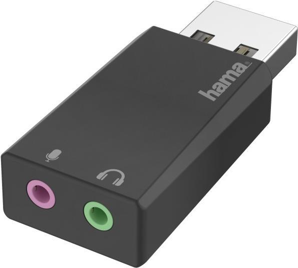 Hama Essential Line - Soundkarte - Stereo - USB2.0 (00200323) von Hama