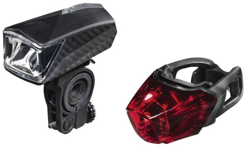 Hama Fahrradbeleuchtung schwarz von Hama