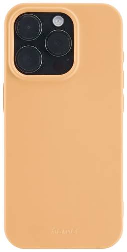 Hama Fantastic Feel Backcover Apple iPhone 15 Pro Orange Induktives Laden von Hama