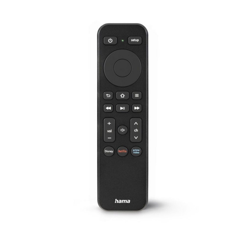 Hama Fernbedienung, f. TV + Button Netflix, Prime Video, Disney+, Fernbedienung Hama Fernbedienung, f. TV + Button Netflix, Prime Video, Disney+, Fernbedienung von Hama