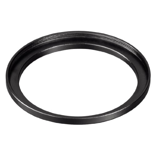 Hama Filter-Adapterring, Von 37,0 mm Objektiv auf 43 mm Filter, Metall, Schwarz von Hama