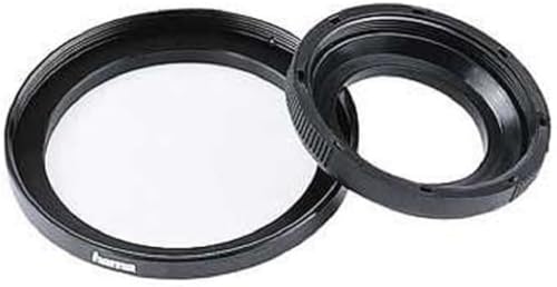 Hama Filter-Adapterring, Von 67,0 mm Objektiv auf 77 mm Filter, Metall, Schwarz von Hama