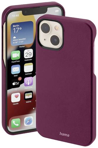 Hama Finest Sense Cover Apple iPhone 14 Plus Bordeaux von Hama