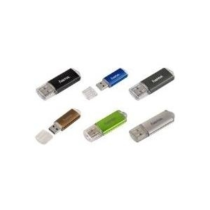 Hama FlashPen "Laeta" - USB-Flash-Laufwerk - 128GB - USB2.0 - Silber (108072) von Hama