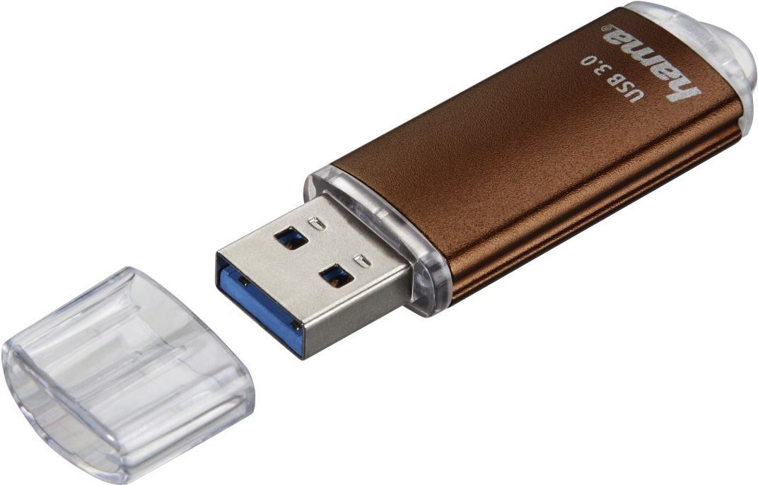 Hama FlashPen Laeta - USB-Flash-Laufwerk - 256GB - USB3.0 - braun (00124157) von Hama