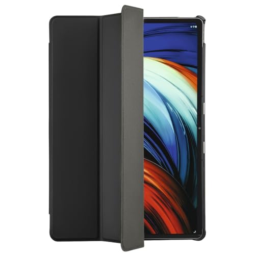 Hama Fold Bookcase Lenovo Tab P12 Pro Schwarz Tablet Tasche, modellspezifisch von Hama