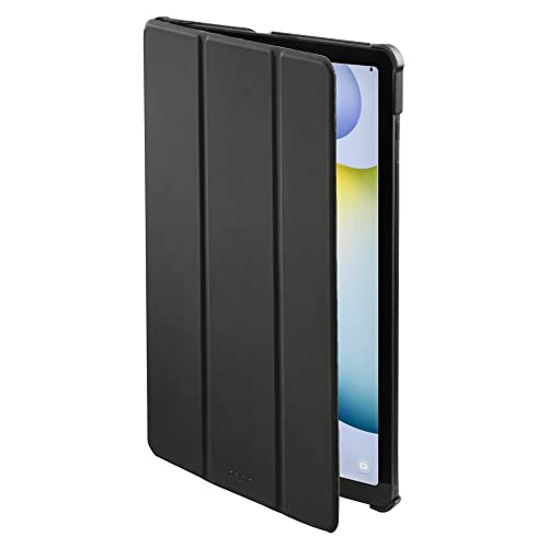 Hama Fold Bookcase Samsung Galaxy Tab S6 Lite Schwarz Tablet Tasche, modellspezifisch von Hama