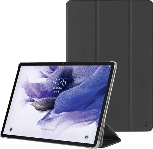 Hama Fold Tablet-Cover Samsung Galaxy Tab S7 FE, Galaxy Tab S7+ Book Cover Schwarz von Hama