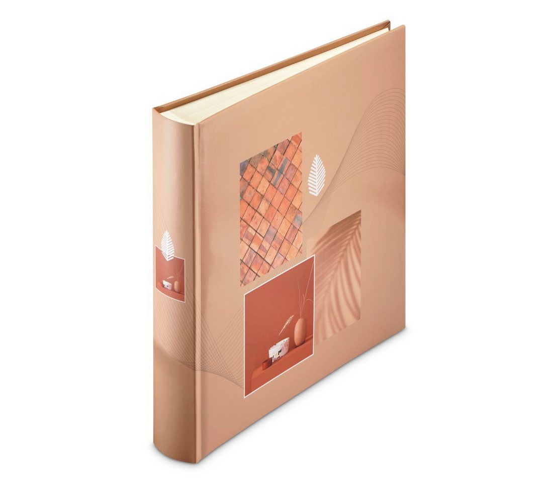 Hama Fotoalbum Fotoalbum Jumbo Bildformat 30x30 cm, 100 weiße Seiten, Terracotta, Zum Selber Einkleben, Selbstgestalten, elegantes Design Hama Fotoalbum Fotoalbum Jumbo Bildformat 30x30 cm, 100 weiße Seiten, Terracotta, Zum Selber Einkleben, Selbstgestalten, elegantes Design von Hama