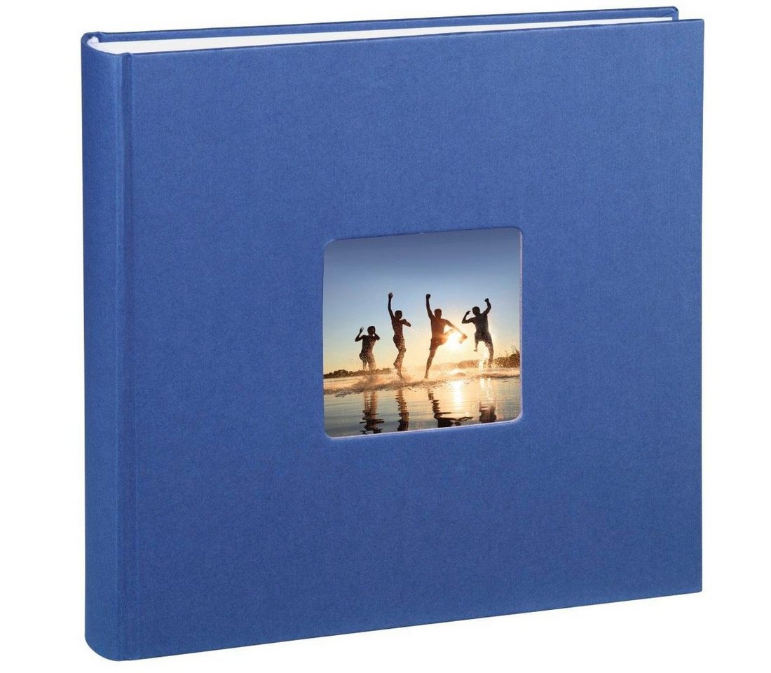 Hama Fotoalbum Jumbo Fotoalbum 30 x 30 cm, 100 Seiten, Album, Blau von Hama