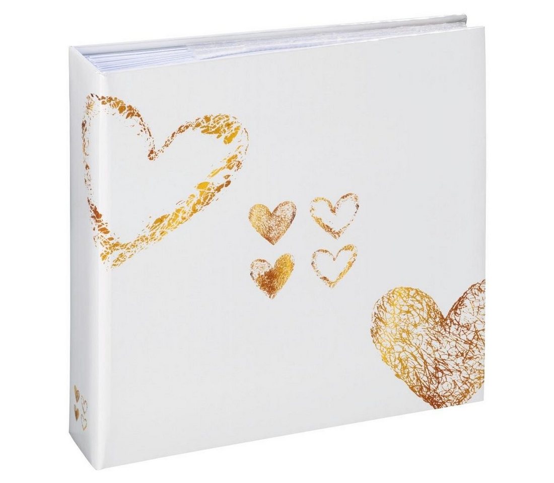 Hama Fotoalbum Lazise Fotoalbum 22,5 x 22,5 cm, 100 Seiten, Album, Gold von Hama
