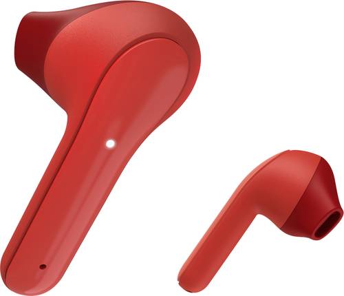 Hama Freedom Light In Ear Kopfhörer Bluetooth® Rot Headset, Touch-Steuerung von Hama