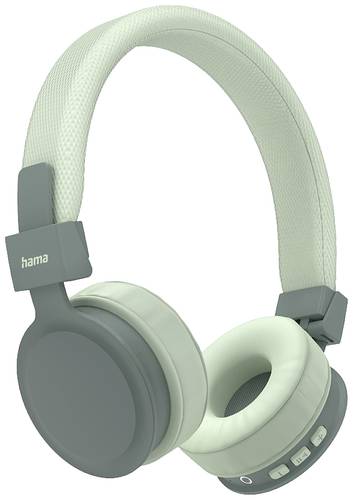 Hama Freedom Lit On Ear Headset Bluetooth® Stereo Grün Faltbar, Headset, Lautstärkeregelung von Hama