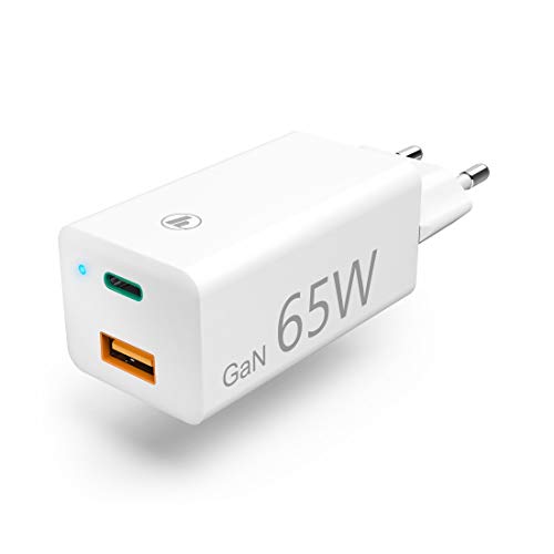 Hama GaN 210592 USB-Ladegerät Steckdose Ausgangsstrom (max.) 3000mA USB, USB-C Buchse (Power Del von Hama