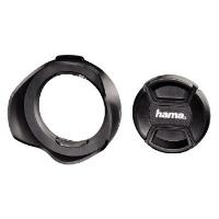 Hama Gegenlichtblende 67 mit Objektivdeckel 93667 (93667) von Hama