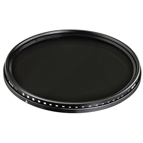Hama Graufilter Vario, 2-Fach Vergütung, 40,5 mm, für Kamera, SLR, DSLR Objektiv, ND2-400, variabel verstellbar Hama Graufilter Vario, 2-Fach Vergütung, 40,5 mm, für Kamera, SLR, DSLR Objektiv, ND2-400, variabel verstellbar von Hama