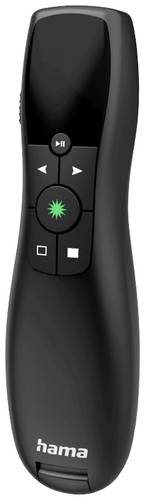 Hama Greenlight-Pointer, 4in1 Funk Funk Presenter inkl. Laserpointer, integriertes Display Hama Greenlight-Pointer, 4in1 Funk Funk Presenter inkl. Laserpointer, integriertes Display von Hama