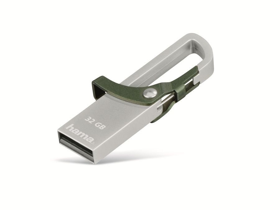 Hama HAMA USB-Speicherstick Hook-Style 123921, 32 GB USB-Stick von Hama