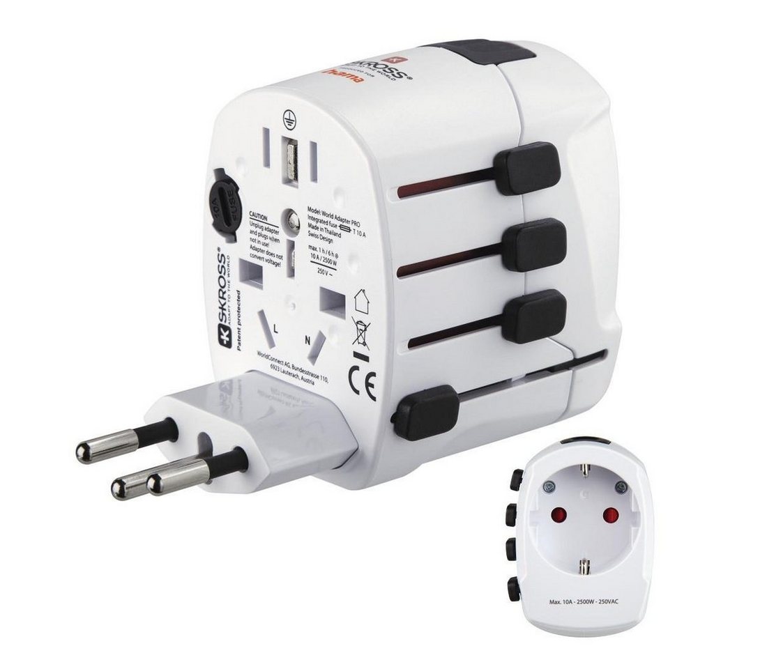 Hama Weltreiseadapter "World Travel Pro", 3-polig (00223471) Audio-Adapter Hama Weltreiseadapter "World Travel Pro", 3-polig (00223471) Audio-Adapter von Hama