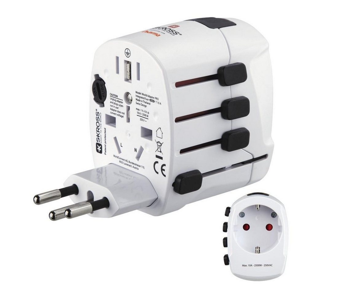 Hama HAMA Weltreiseadapter World Travel Pro", 3-polig Audio-Adapter" von Hama