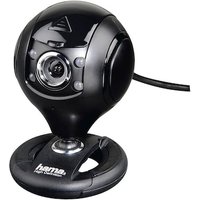 Hama HD-Webcam Spy Protect, 1080p Full-HD, Beleuchtung, Mikrofon von Hama