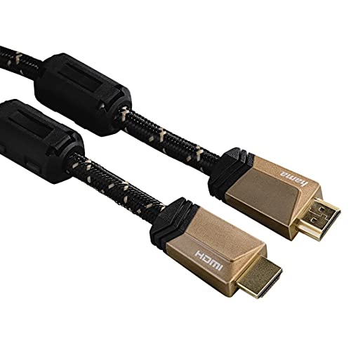 Hama HDMI Anschlusskabel [1x HDMI-Stecker - 1x HDMI-Stecker] 1.5m Schwarz von Hama