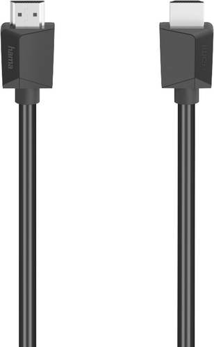 Hama HDMI Anschlusskabel HDMI-A Stecker, HDMI-A Stecker 1.50m Schwarz 00205005 HDMI-Kabel von Hama