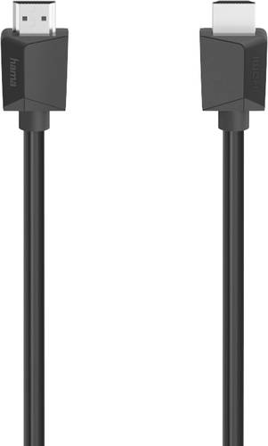 Hama HDMI Anschlusskabel HDMI-A Stecker, HDMI-A Stecker 3.00m Schwarz 00200703 HDMI-Kabel von Hama