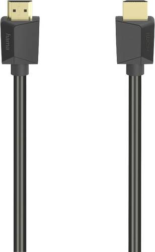 Hama HDMI Anschlusskabel HDMI-A Stecker, HDMI-A Stecker 5.00m Schwarz 00205007 HDMI-Kabel von Hama