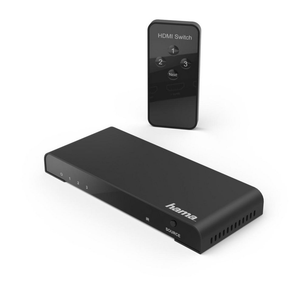 Hama HDMI-Splitter 4k-HDMI™-Umschalter 3x1 (00121770) von Hama