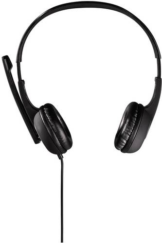 Hama HS-P150 Computer Over Ear Headset kabelgebunden Stereo Schwarz Lautstärkeregelung Hama HS-P150 Computer Over Ear Headset kabelgebunden Stereo Schwarz Lautstärkeregelung von Hama
