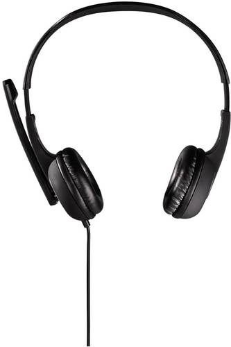 Hama HS-P150 Computer Over Ear Headset kabelgebunden Stereo Schwarz Lautstärkeregelung von Hama
