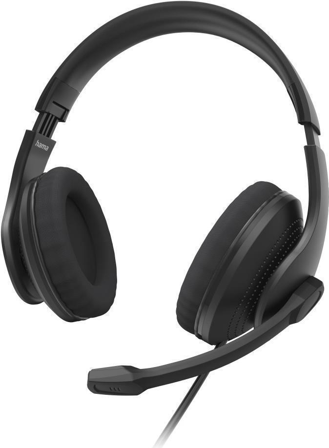 Hama HS-USB300 V2 - Headset - ohrumschließend - kabelgebunden - USB-A - Schwarz Hama HS-USB300 V2 - Headset - ohrumschließend - kabelgebunden - USB-A - Schwarz von Hama