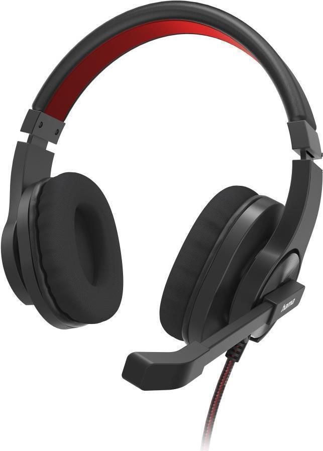 Hama HS-USB400 V2 - Headset - ohrumschließend - kabelgebunden - USB-A - Schwarz, Rot Hama HS-USB400 V2 - Headset - ohrumschließend - kabelgebunden - USB-A - Schwarz, Rot von Hama