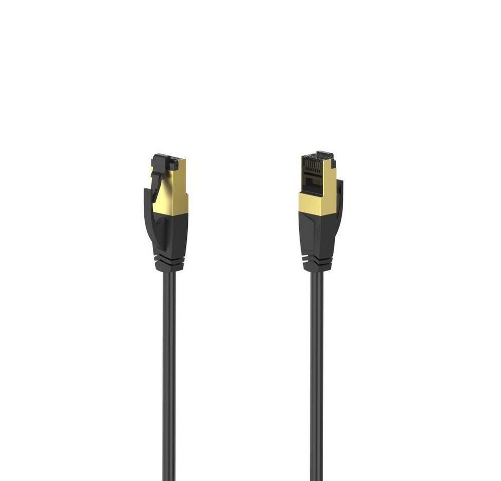Hama Hama 00200693 Netzwerkkabel Schwarz 3 m Cat8 S/FTP (S-STP) LAN-Kabel von Hama