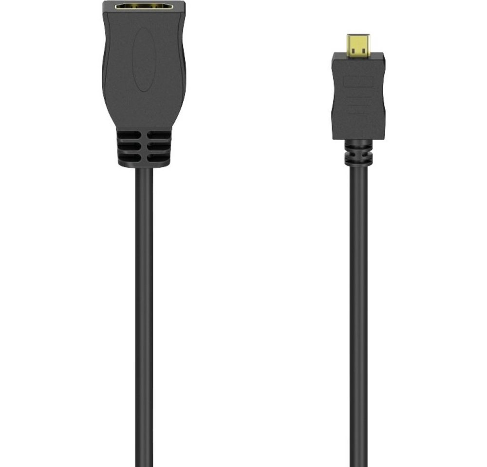 Hama Hama 00205168 HDMI Adapterkabel [1x HDMI-Buchse - 1x HDMI-Stecker D Mi TV-Adapter, 10.00 cm Hama Hama 00205168 HDMI Adapterkabel [1x HDMI-Buchse - 1x HDMI-Stecker D Mi TV-Adapter, 10.00 cm von Hama