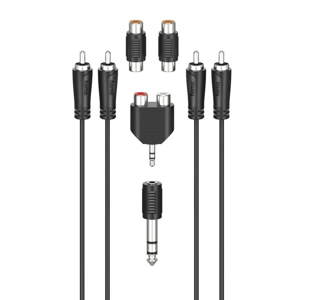 Hama Hama 00205175 Audio-Kabel 2,5 m 2 x RCA Schwarz Audio-Kabel Hama Hama 00205175 Audio-Kabel 2,5 m 2 x RCA Schwarz Audio-Kabel von Hama